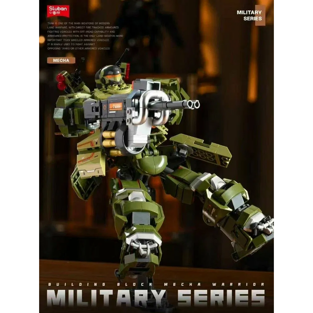 Sluban MECHA Exosuit ZJZ99A 28 - 598 Pieces