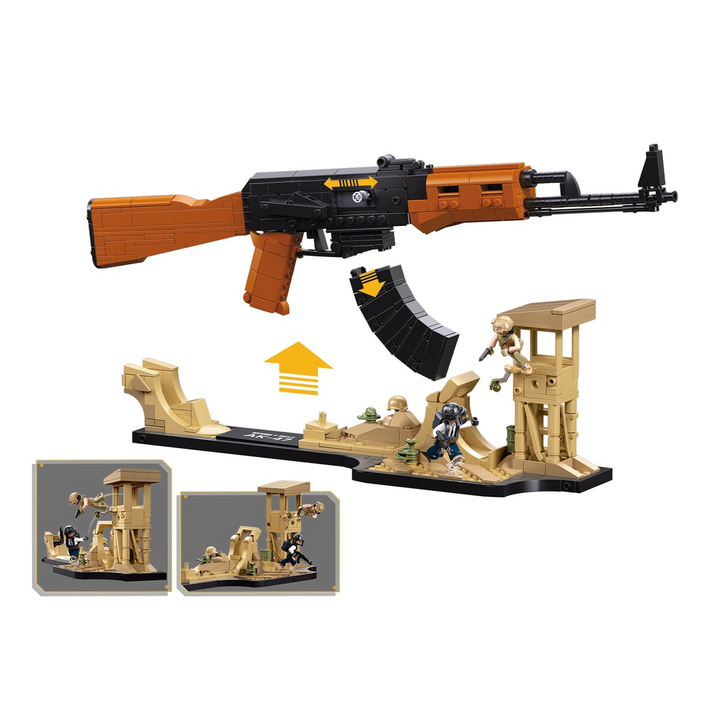 Sluban Gun AK-47S 1:2 - 645 Pieces