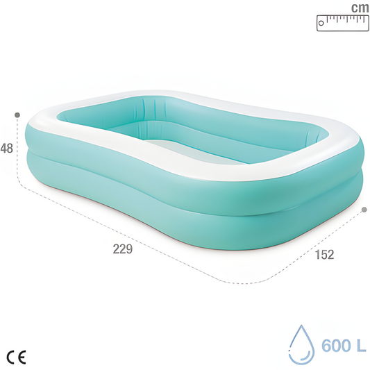 حوض سباحة عائلي Intex Aqua Swim Center 229 × 152 × 48 سم