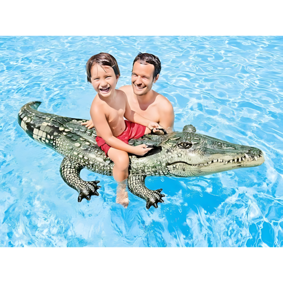 INTEX Realistic Gator Ride-on, Age 3+