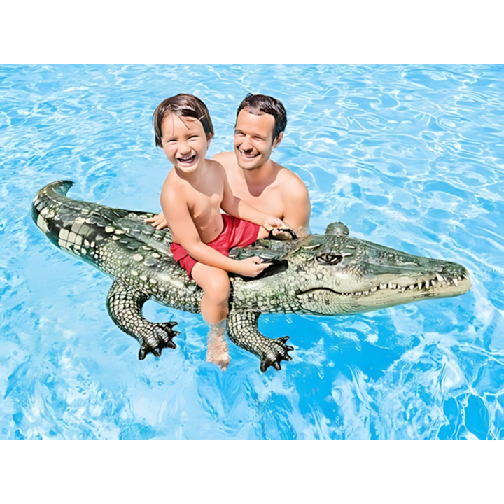 INTEX Realistic Gator Ride-on, Age 3+