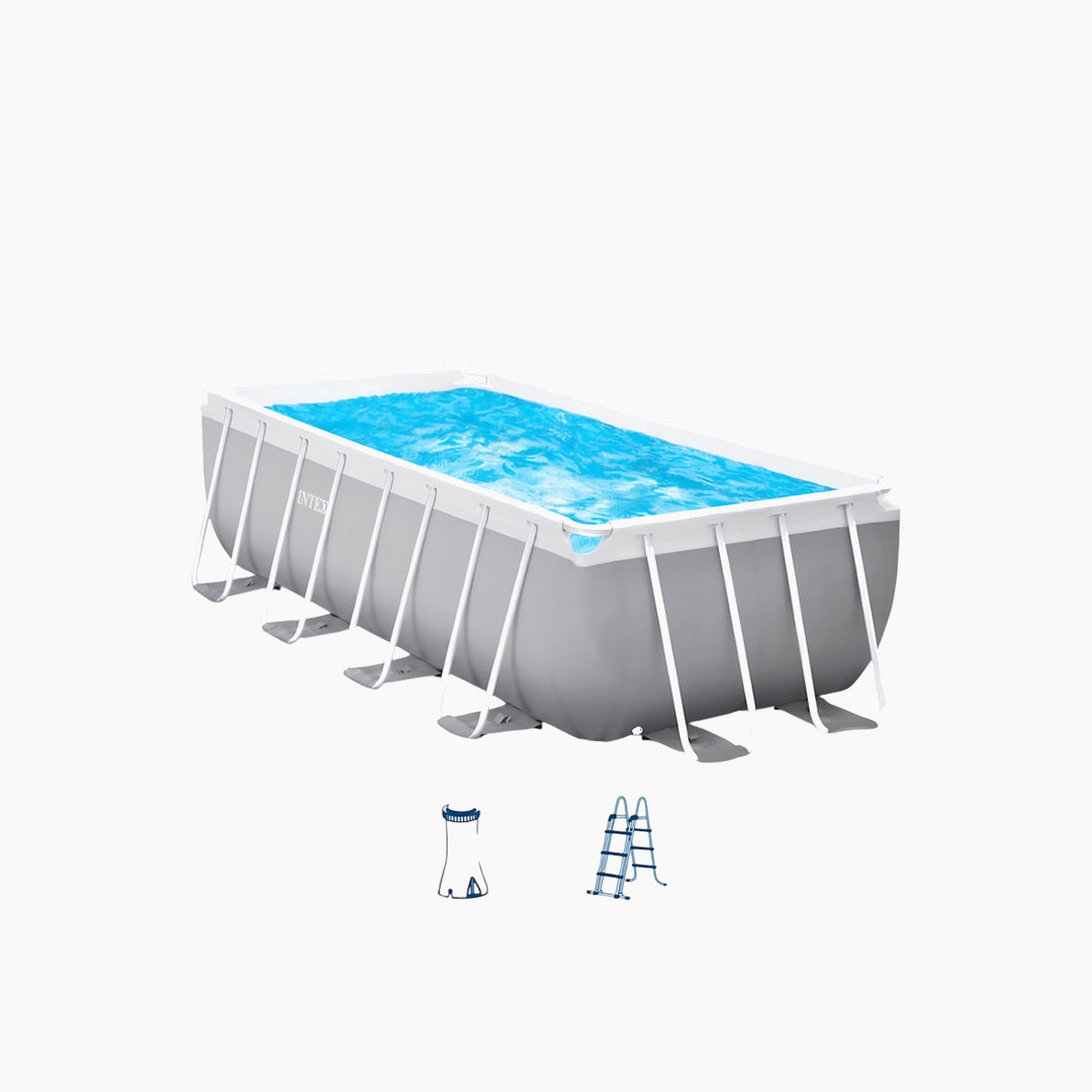 INTEX Prism Frametm Rectangular Pool Set, Age 6+
