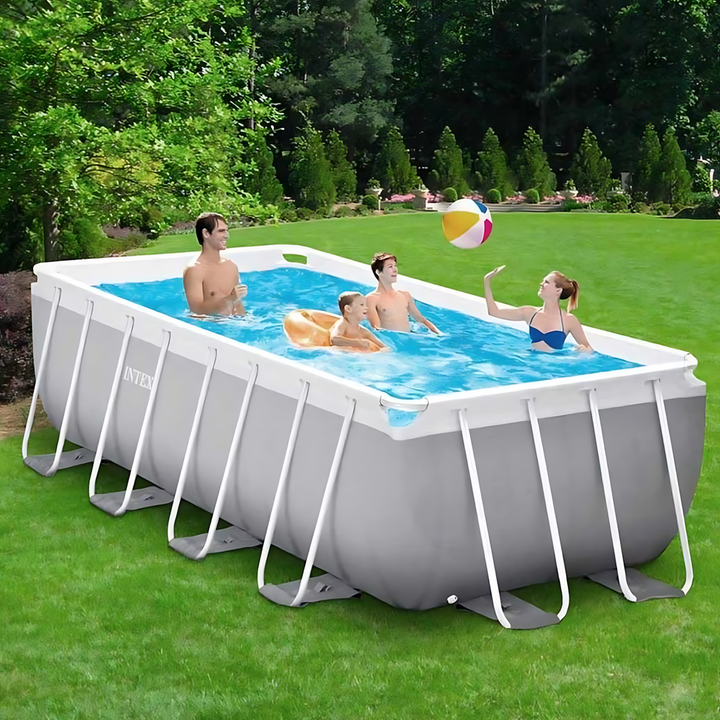 INTEX Prism Frametm Rectangular Pool Set, Age 6+