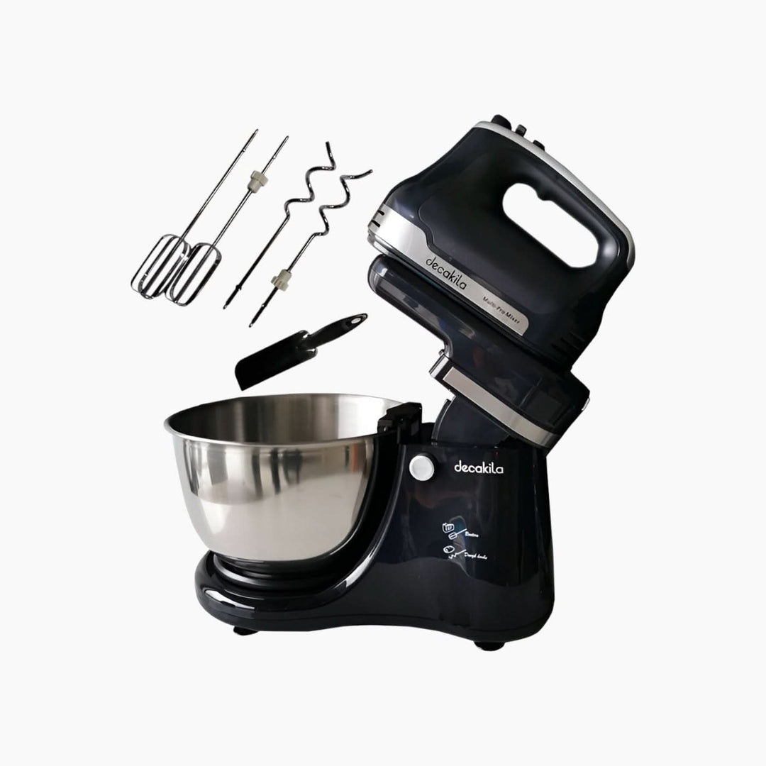 Decakila 300W hand mixer with 4.5L stainless steel bowl