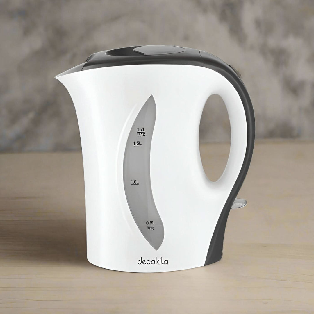 Decakila 1.7L plastic electric kettle with boil dry protection