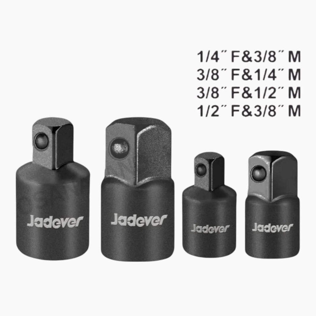 مجموعة مفاتيح صندوقية من 4 قطع من Jadever متينة وفعالة