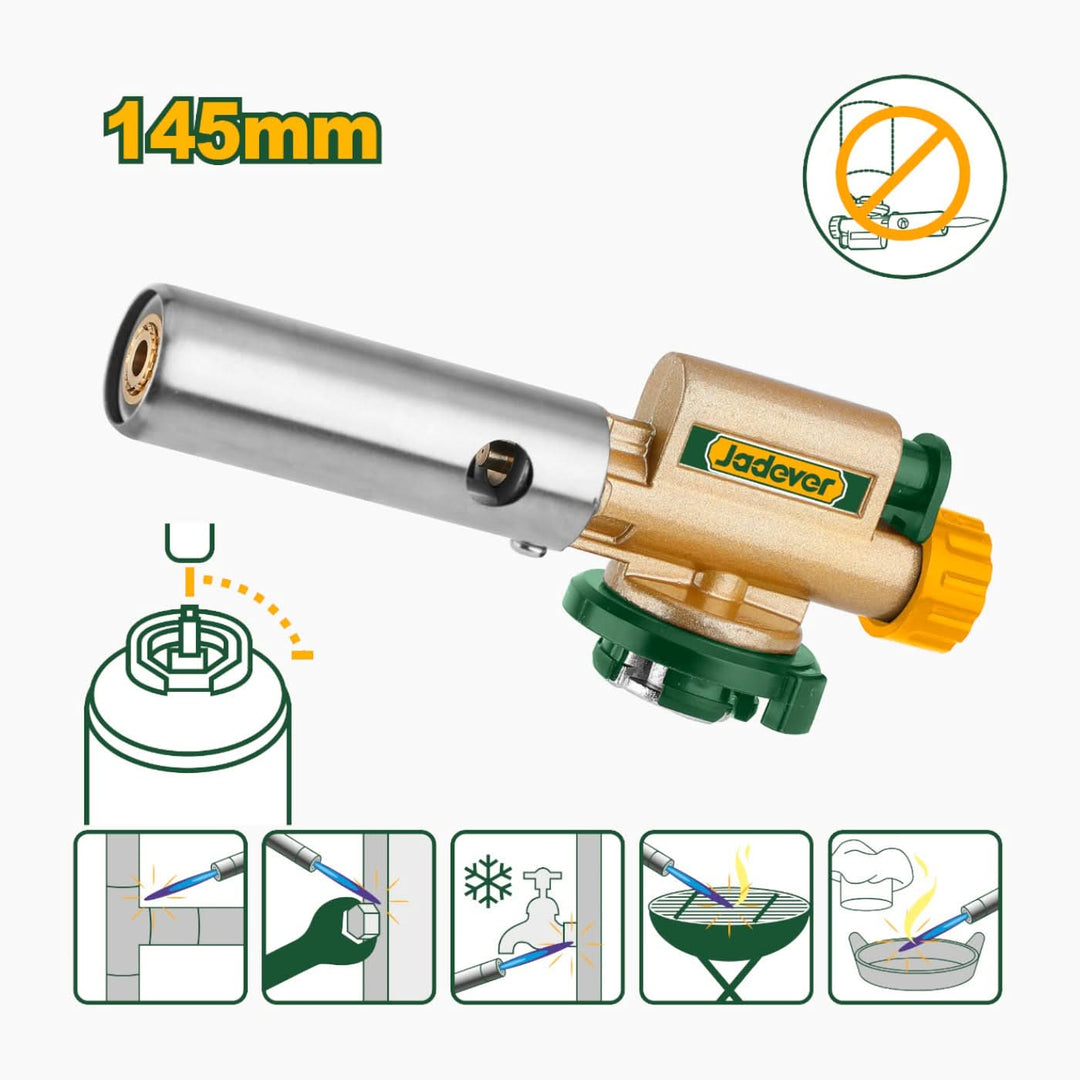 Jadever Copper Gas Torch - HUNA