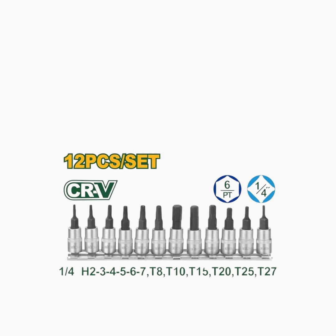 Jadever Hex &amp; Torx Socket Sets