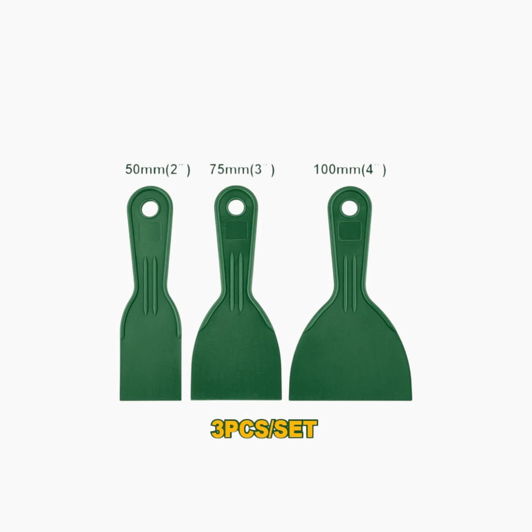 Jadever 3-Piece Plastic Scraper Set