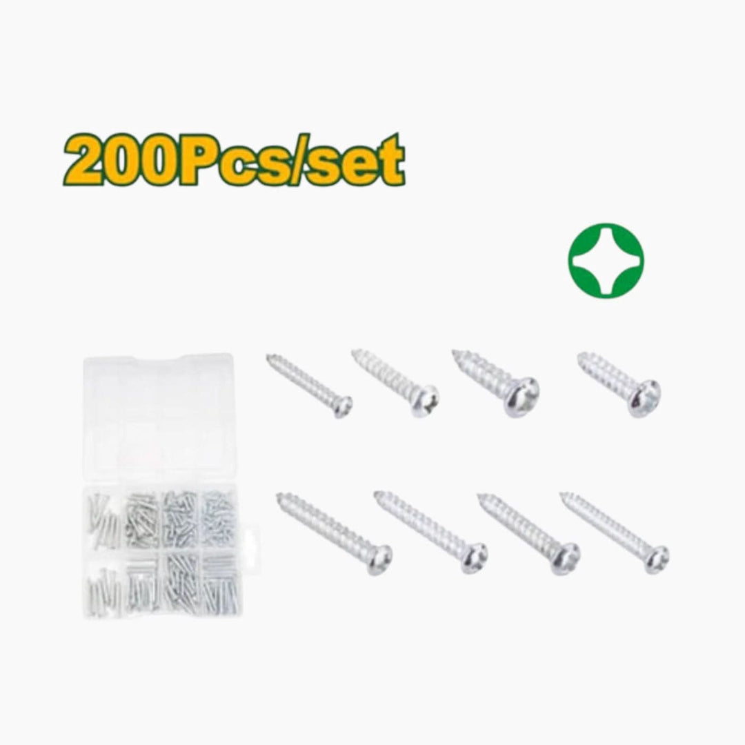 Jadever 164-Piece Fine Thread Screw Set