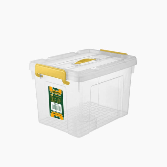 Jadever Cleear Plastic Storage Box Durable & Secure
