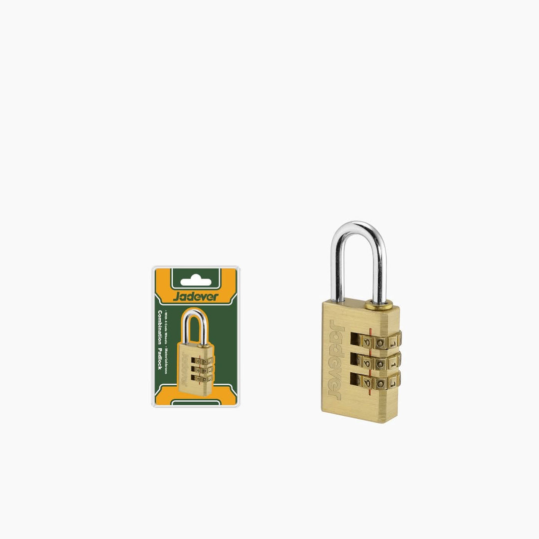 Jadever Brass Combo Lock