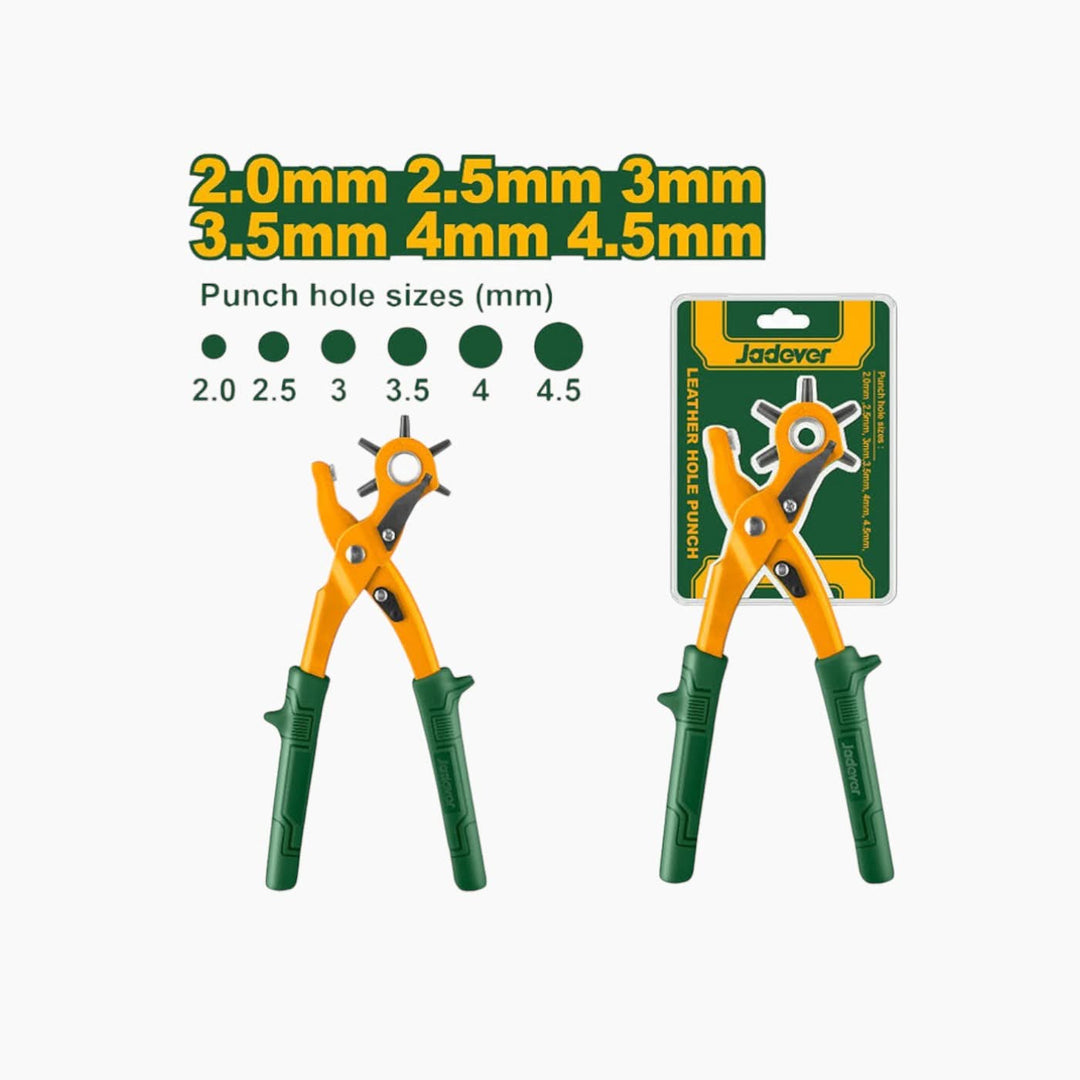 Jadever Multi Size Leather Hole Punch - HUNA