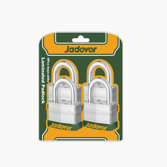Jadever 50mm Master Lock Set 4pcs High Security