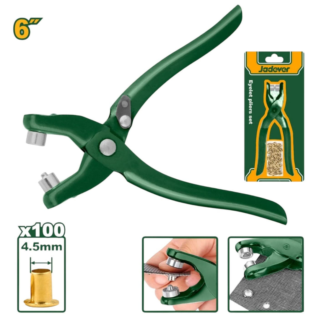Jadever 6-Inch Grommet Press Tool