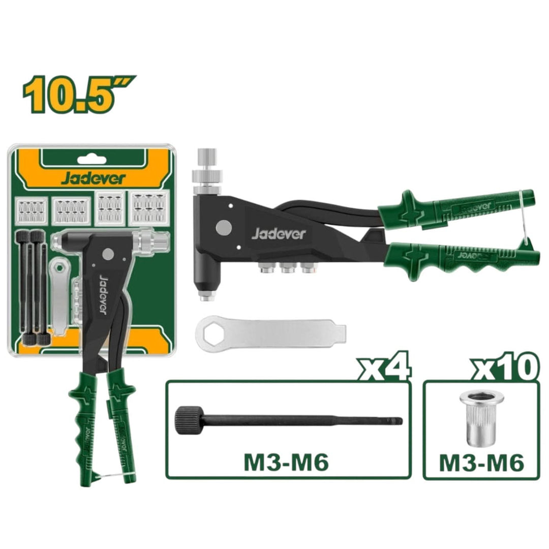 Jadever 3-6mm Rivet Gun Tool - HUNA