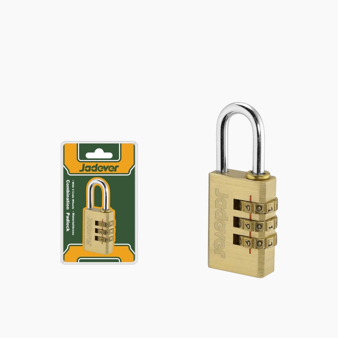 Jadever Brass Combo Lock