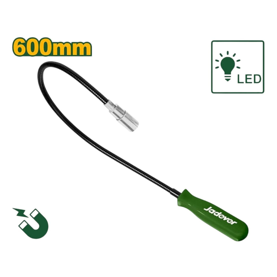 مغناطيس زنبركي من Jadever مزود بإضاءة LED سعة 2.5 كجم