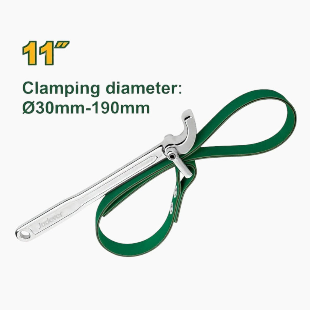 Jadever 11" Adjustable Strap Oil Filter Wrench