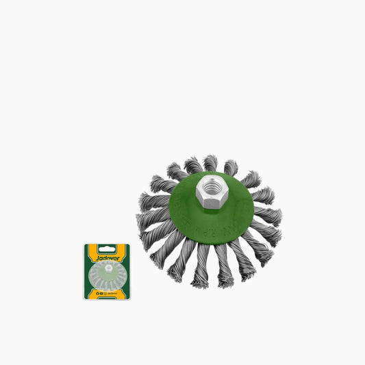 Jadever 5" Twisted Angle Grinder Brush