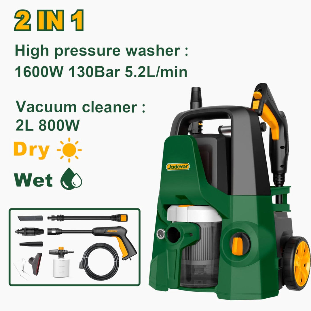 Jadever 130 Bar 1600W Car Washer