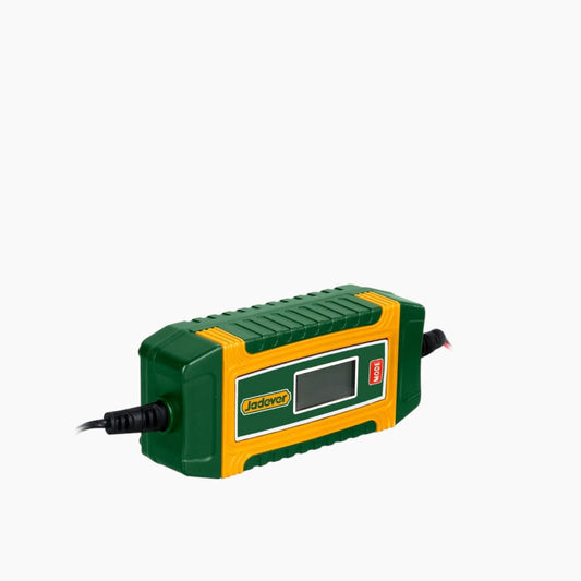 Jadever 12 & 24V 15A Battery Charger LCD Display & Safety Features