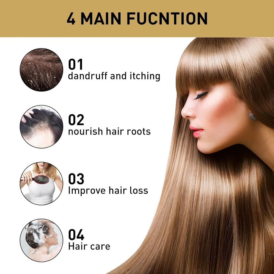 Sakura Japanese Shampoo For Hair Growth, Anti-Hair Loss And Anti-Dandruff - 300Ml