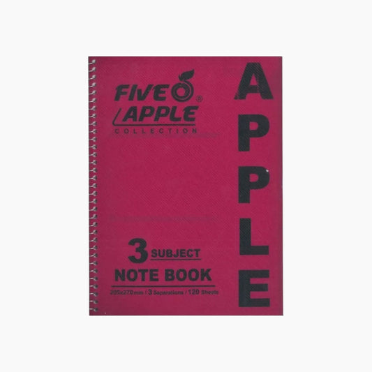 Five Apple Notebook A4