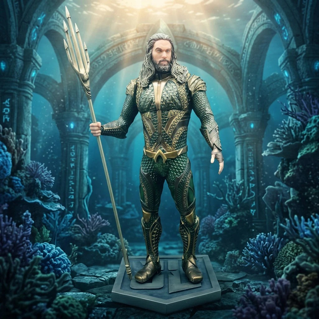 McFarlane Toys Justice League Aquaman Action Figure