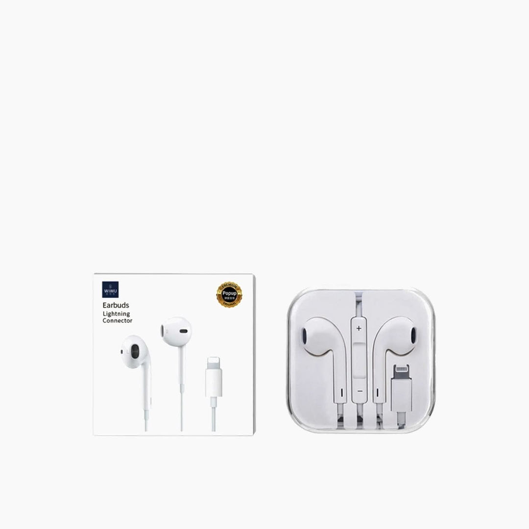 Wiwu Lightning Earbuds 302 with seamless plug-and-play connectivity