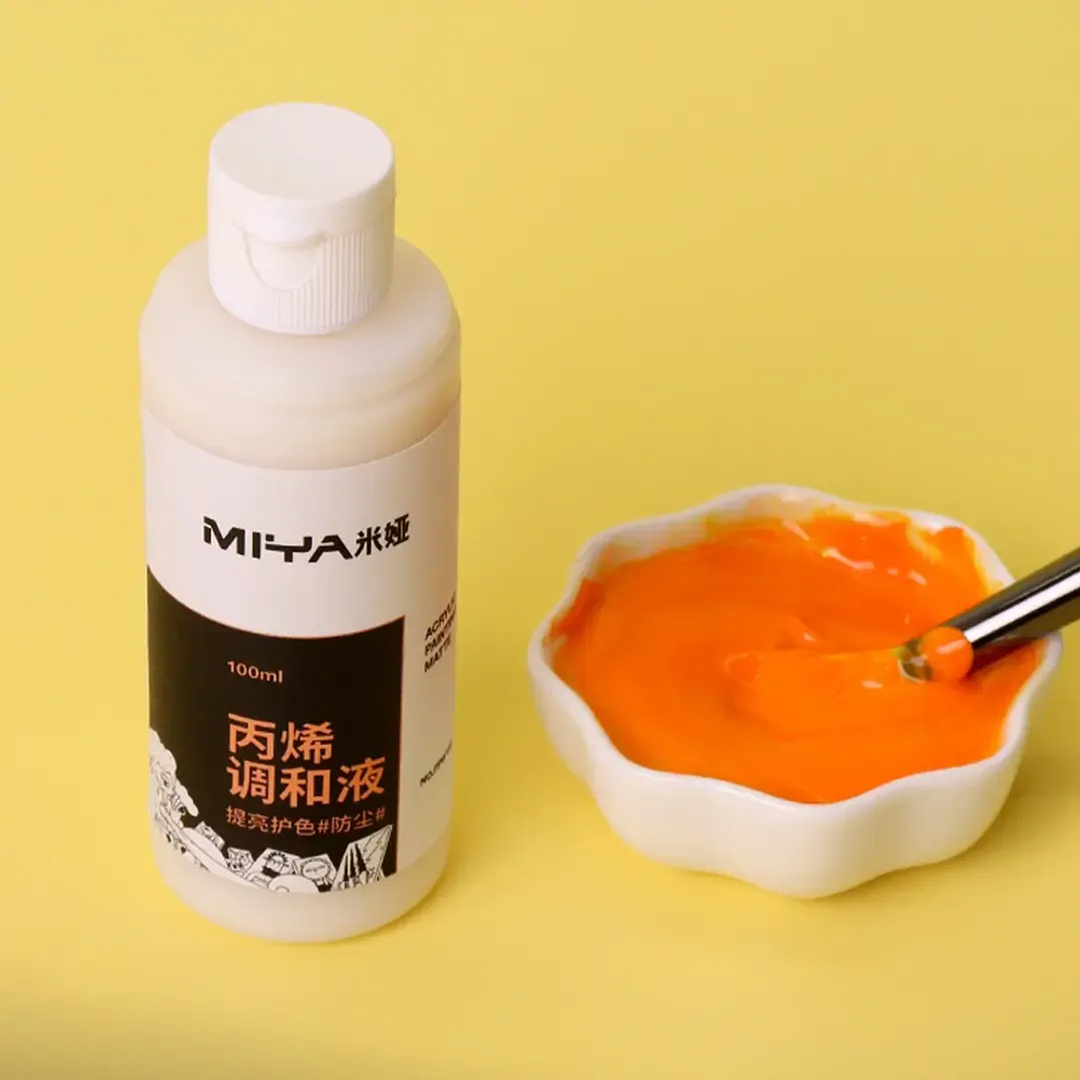 Miya Matte Acrylic Medium, 100ml