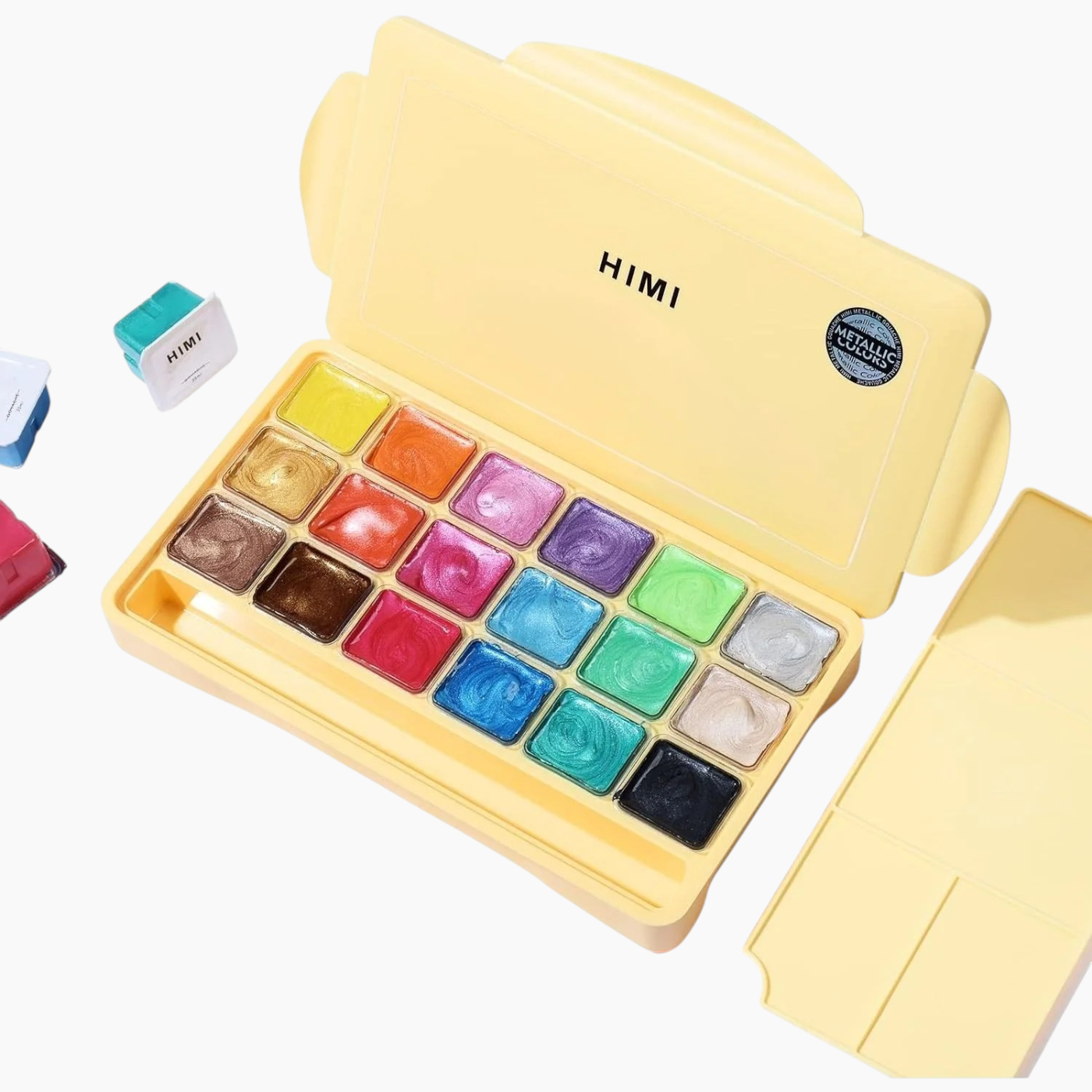 Miya Himi Metallic Gouache Paint Set Miya Himi Metallic Gouache Paint Set