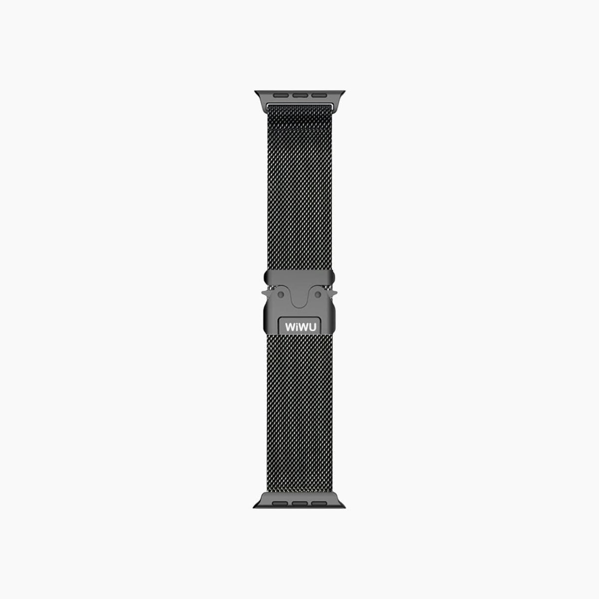 Wiwu Wi-WB017 Master Watch Band in black stainless steel for 42 mm iWatch