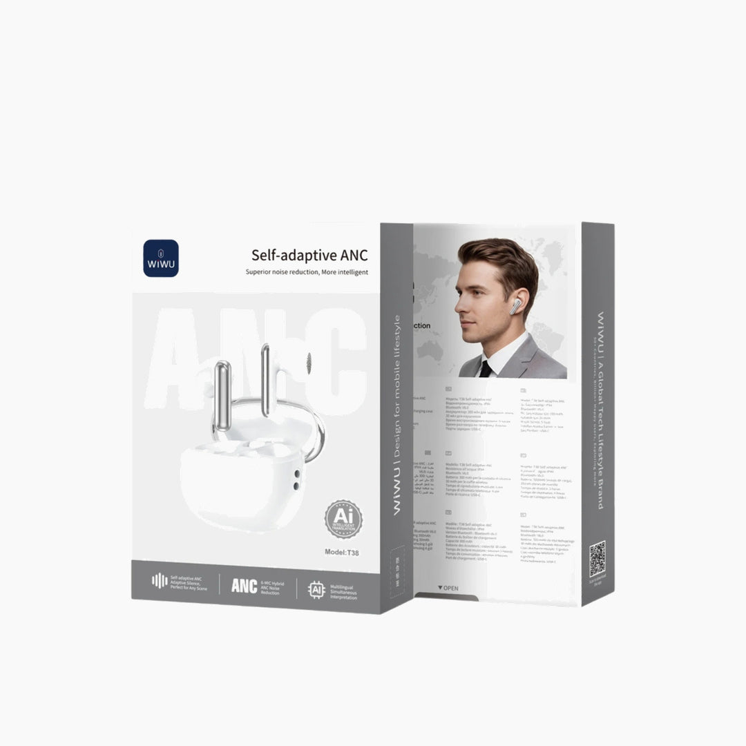 WiWU T38 Self-Adaptive ANC Earbuds