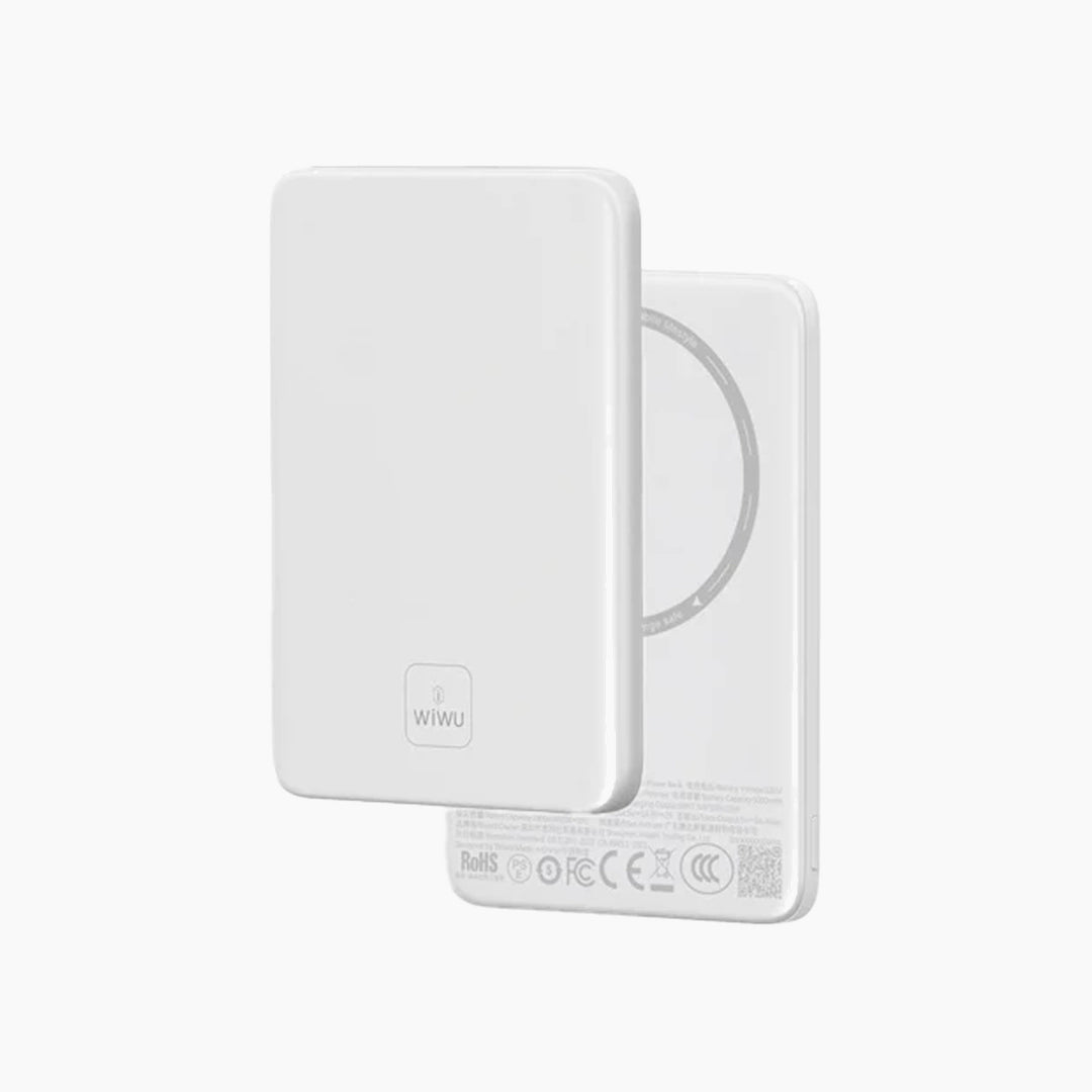 WiWU Mag Latte Ultra-Slim Magnetic Power Bank 5000mAh Wi-P085