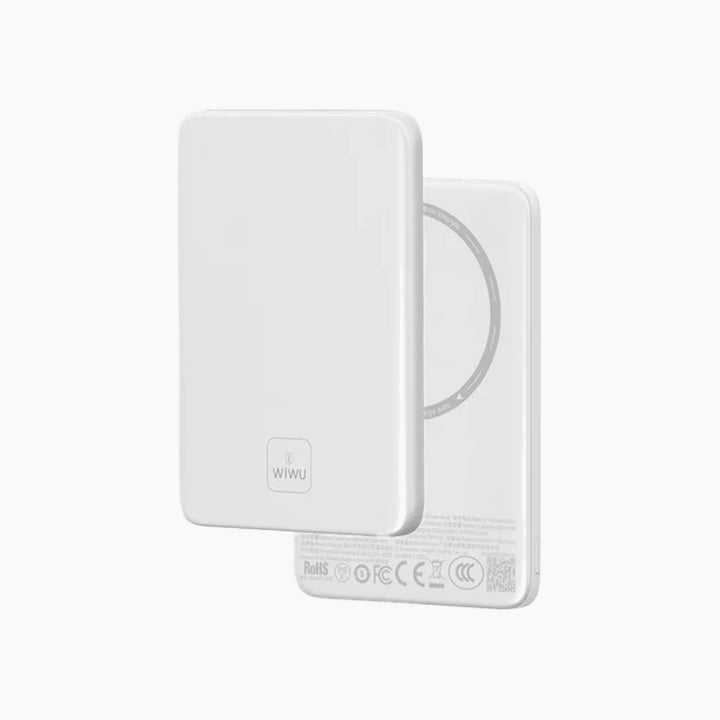 WiWU Mag Latte Ultra-Slim Magnetic Power Bank 5000mAh Wi-P085