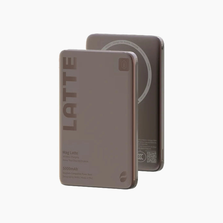 WiWU Mag Latte Ultra-Slim Magnetic Power Bank 5000mAh Wi-P085