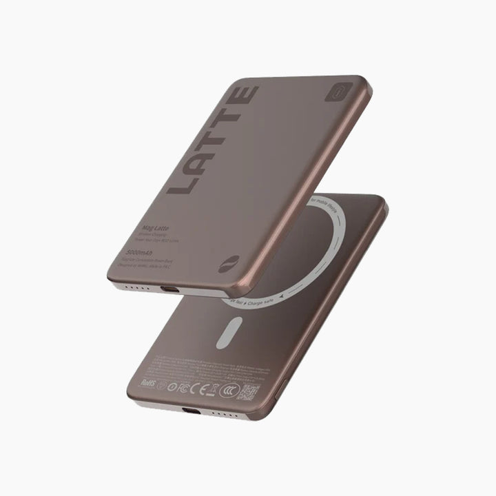 WiWU Mag Latte Ultra-Slim Magnetic Power Bank 5000mAh Wi-P085