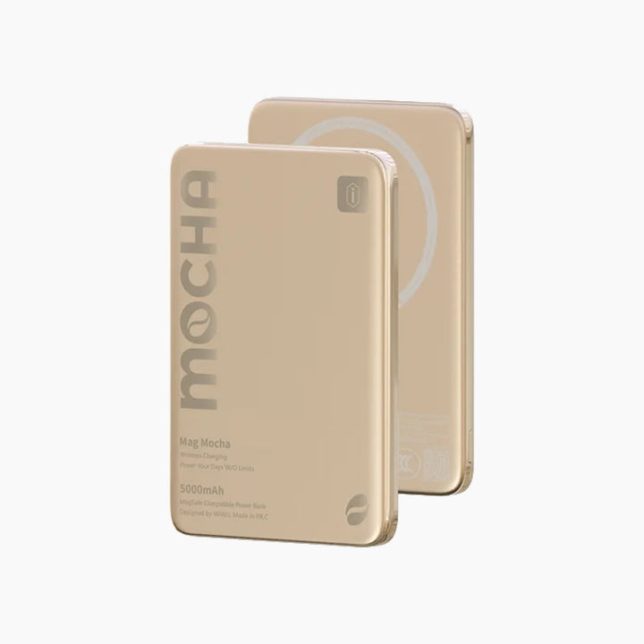 WiWU Mag Latte Ultra-Slim Magnetic Power Bank 5000mAh Wi-P085