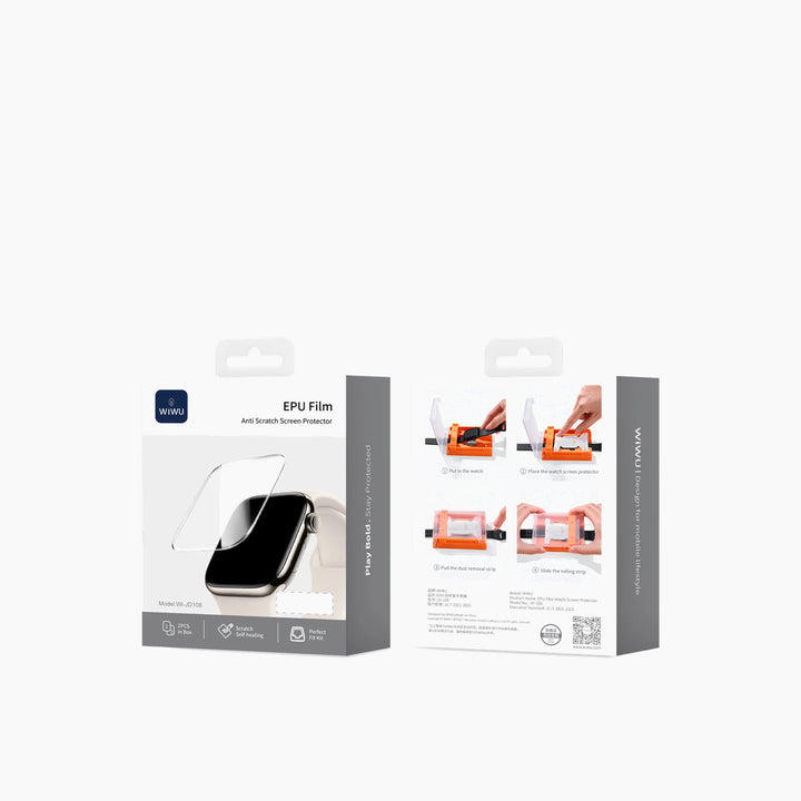 WiWU EPU Self-Healing Apple Watch Film (2-Pack)