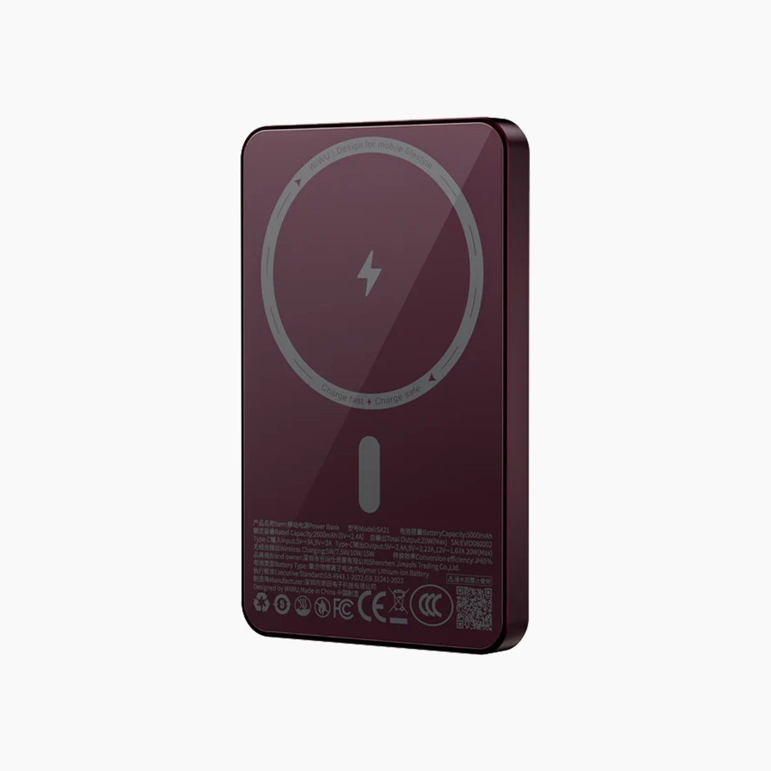 WiWU Mag Kada Magnetic Power Bank 5000mAh SA21