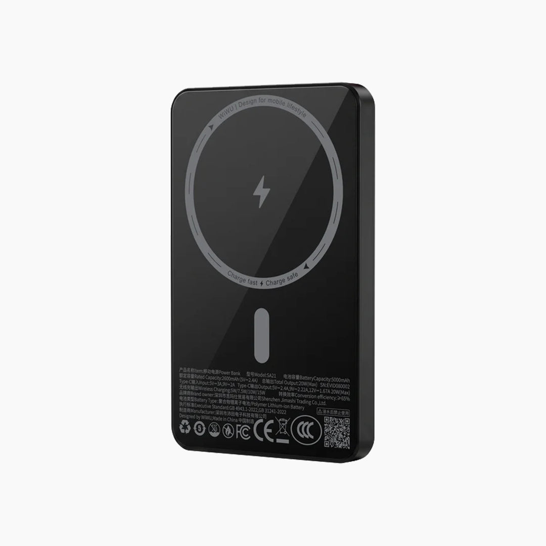 WiWU Mag Kada Magnetic Power Bank 5000mAh SA21