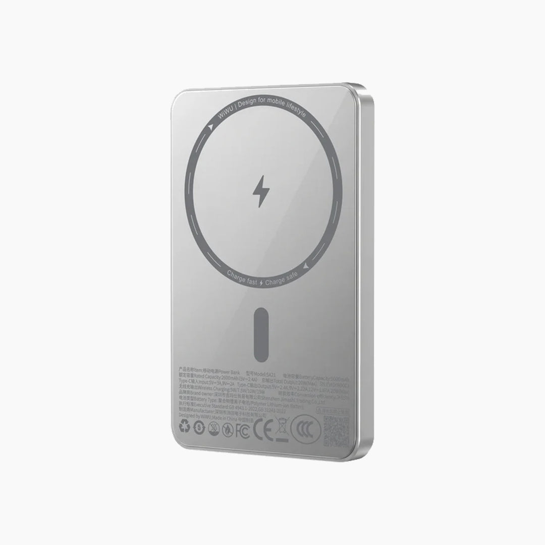 WiWU Mag Kada Magnetic Power Bank 5000mAh SA21