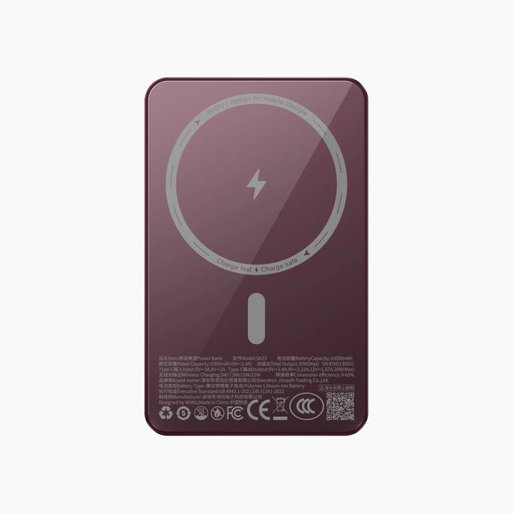WiWU Mag Kada Magnetic Power Bank 10000mAh SA23