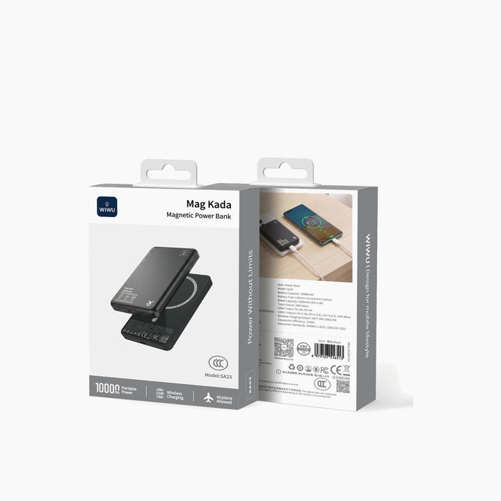 WiWU Mag Kada Magnetic Power Bank 10000mAh SA23