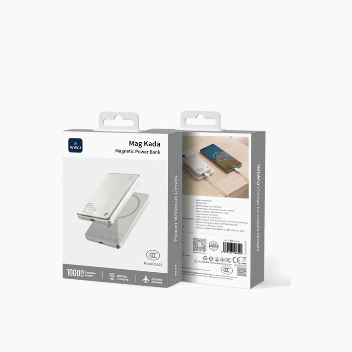 WiWU Mag Kada Magnetic Power Bank 10000mAh SA23