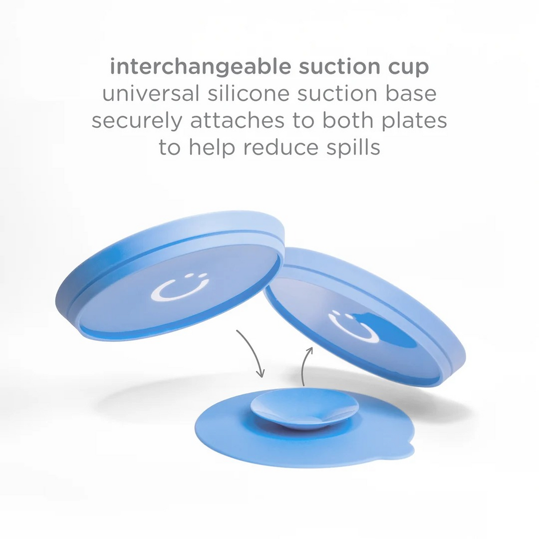 Ubbi 2 Plates + Suction Cup, Polaris