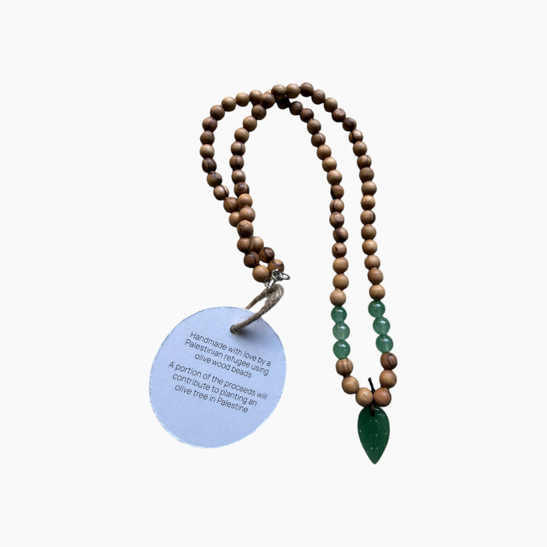 Together for Umi Umi Olive Wood Necklace