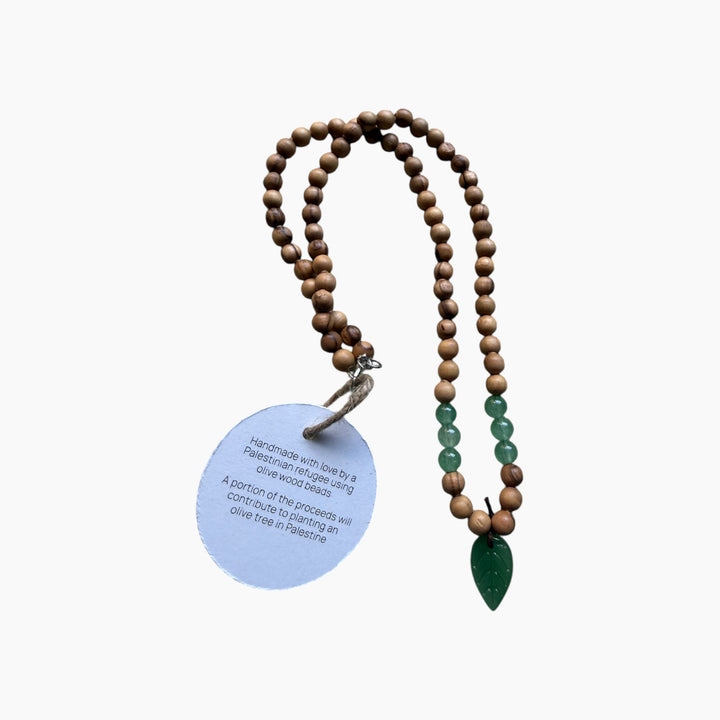 Together for Umi Umi Olive Wood Necklace
