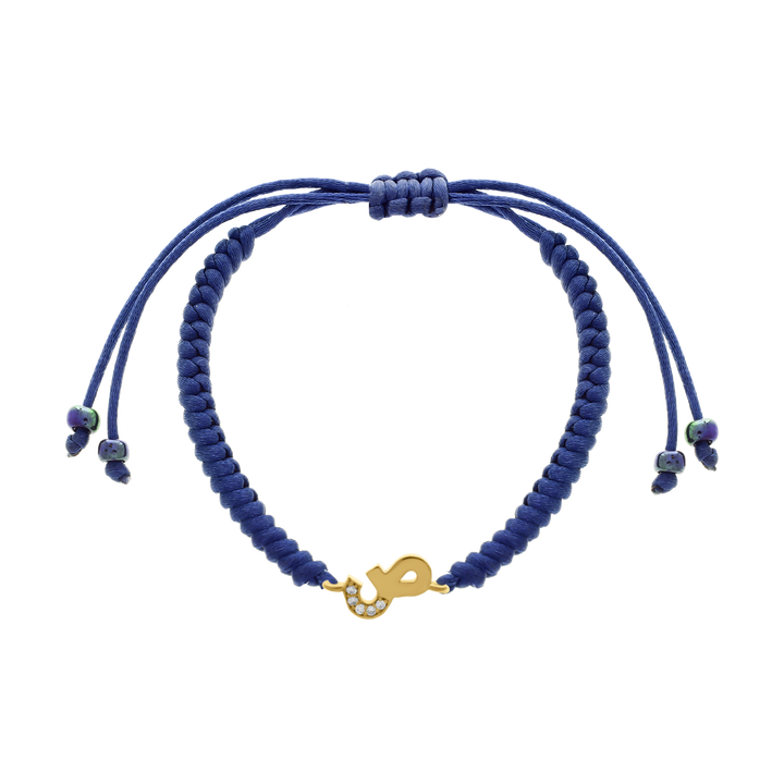 Baby Chic Fine Jewelry Arabic Initial Letter Bracelet - HUNA